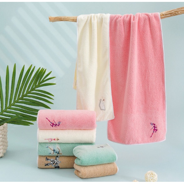 Khăn thể thao, tập gym cao cấp bản trung (30x100cm) cực thấm hút mồ hôi và mềm mại.
