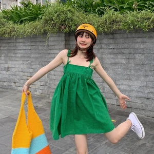 Đầm hai dây nữ ngắn Gem Boutique cột dây xinh xắn - Mizu Dress