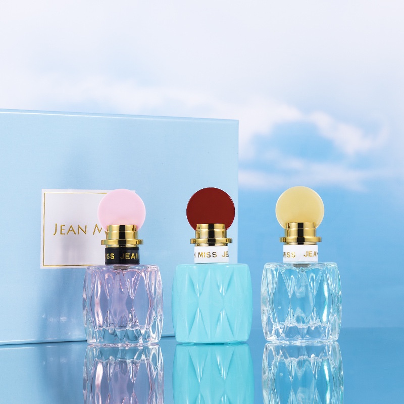 Bộ quà tặng nước Hoa Nữ, Nước Hoa Jean Miss Meow Meow 3x30ml Tươi trẻ và Thanh lịch, Thơm Lâu - Chính hãng