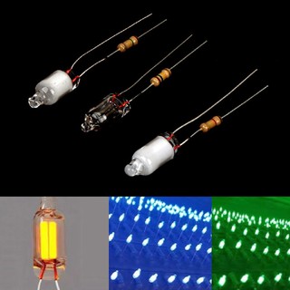 Bộ 10 Bóng Đèn Neon 6 * 13mm Với Điện Trở 220V