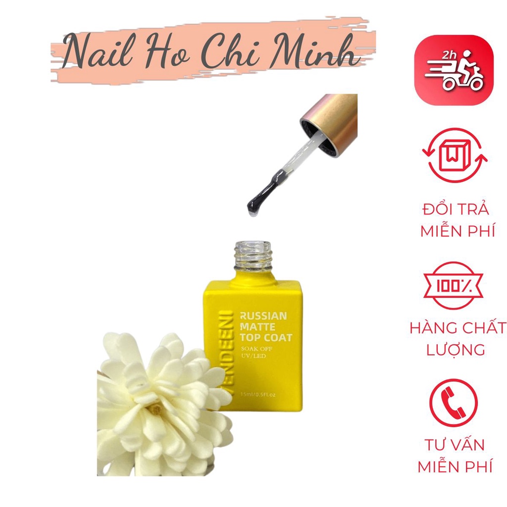 Top Lì Không Lem VENDEENI Chính Hãng (15ml) - Chắc chắn Không Lem