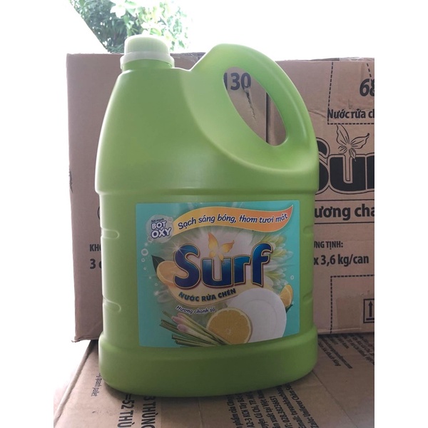 Nước Rửa Chén Surf Chanh Xả 3.5kg - - SURRC