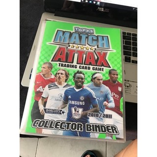 Full Album Match Attax 2010/11 10/11 bộ sưu tập thẻ cầu thủ Match Attax đã sưu tập đủ bộ ( 462 Thẻ )