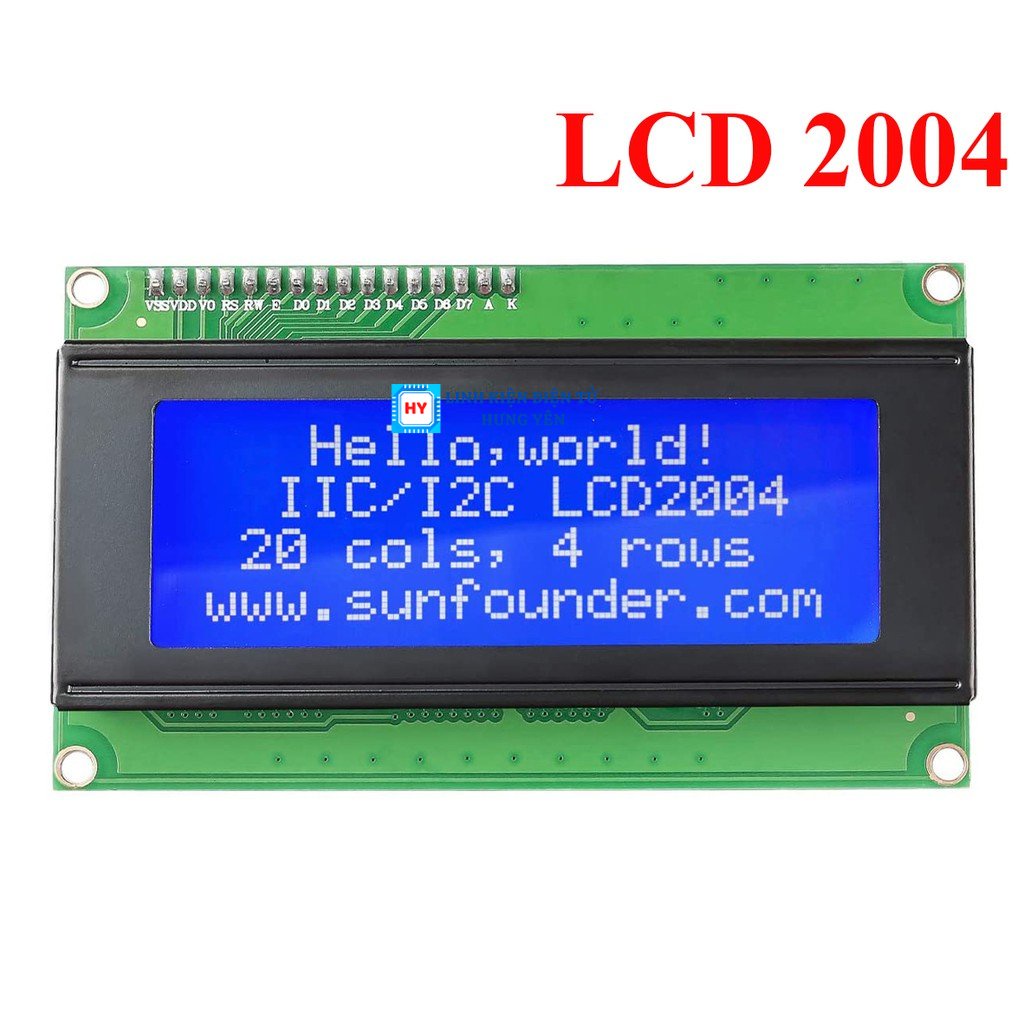 Màn hình LCD 2004 2004A Nền Xanh Lá | Shopee Việt Nam