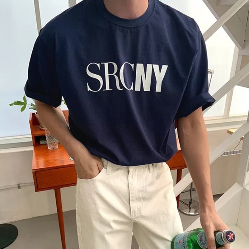 Áo thun Stee Cổ tròn SRCNY Localbrand ICVCVNI  Unisex