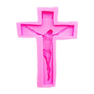 DIY Crucifix Silicone Mold Wall Hanging Cross-Pendant Epoxy Resin Mold Home Wall