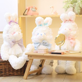 Dễ Thương Và Cuddly Gothic Xanh Thỏ / Gấu Sang Trọng Thú Nhồi Bông Đồ Chơi Hoàn Hảo Cho Đi Ngủ Snuggles
