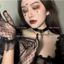 HT014 Găng tay ren lưới mỏng, găng tay cô dâu họa tiết hoa phong cách Lolita gợi cảm HT014