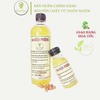 Dầu Đậu Phộng LengKengFarm Bình Định (Dầu Lạc) - Đậu Phộng Sẻ Ta Thơm Giàu Dinh Dưỡng - Dầu Thực Vậtt