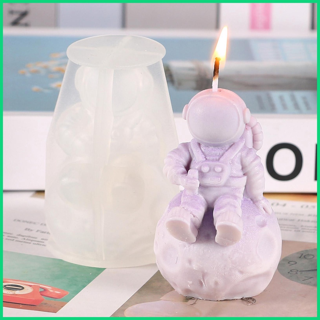 Khuôn Làm Tượng Phi Hành Gia Bằng Silicone Sáng Tạo DIY
