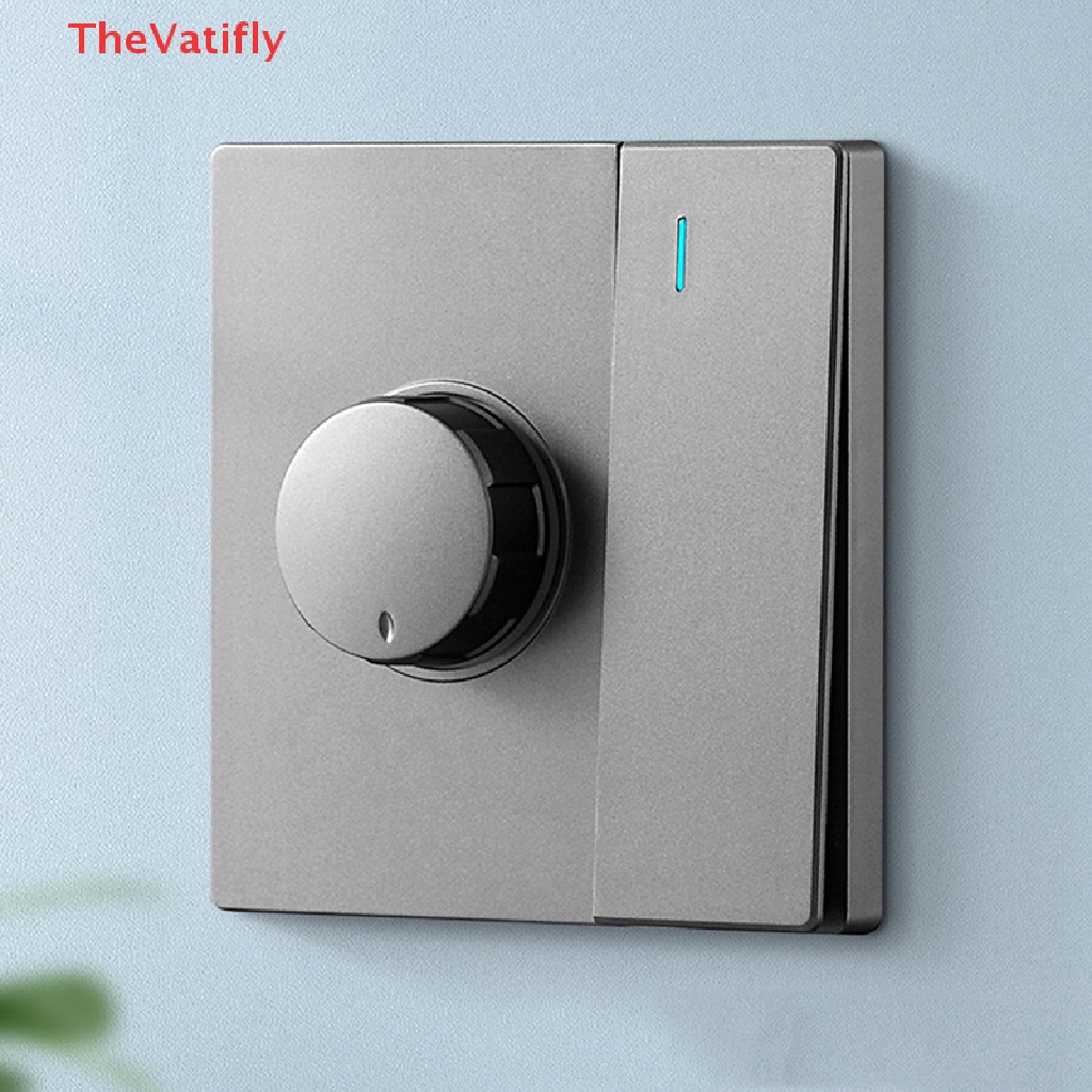 ECK 220V Quạt trần có thể điều chỉnh đa năng Nút điều khiển tốc độ gắn tường Bộ điều chỉnh độ sáng HOT