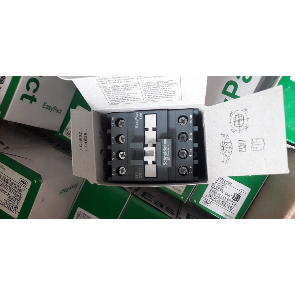 |CHÍNH HÃNG| Khởi động từ LC1E3210M5 / M7 Contactor Schneider 3P-32A ...