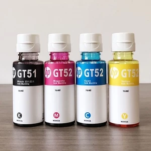 Mực in phun GT53, GT52 cho máy in HP tank 115, 315, 319, 400, 415, 510 Mực màu canon refill ink