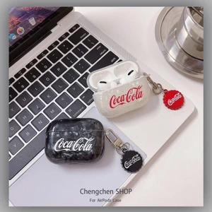 Vỏ bảo vệ dòng mẫu vỏ Thích hợp cho vỏ bảo vệ tai nghe AirPods 4 / 4ANC Vỏ bảo vệ tai nghe Coca-Cola Pro2 Phong cách mới cho vỏ bảo vệ tai nghe AirPods3 Tương thích với vỏ AirPodsPro Vỏ AirPods2gen