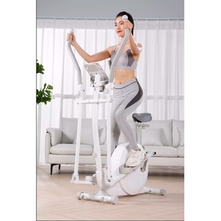 (Chính hãng) Xe đạp tập thể dục đa năng ELIP Osaky QM2201, xe đạp cử động toàn thân tại nhà