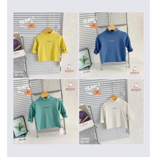Áo giữ nhiệt cổ 3 phân mùa thu cho bé trai