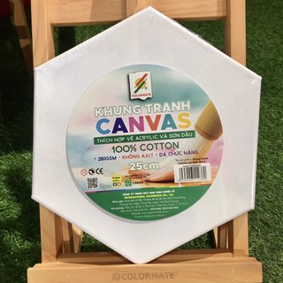 Khung vẽ tranh Canvas Colormate nhiều hình dạng, kích thước - COLORMATE