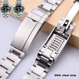 Dây Đeo Đồng Hồ Bằng Thép Không Gỉ 904L 20mm Dành Cho Rolex Suburban DAYTONA SUP GMT