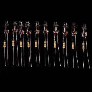 Bộ 10 Bóng Đèn Neon 4 * 10mm 5 * 13mm