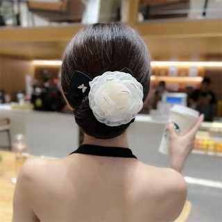 Dụng Cụ Búi Tóc Gắn Hoa Quấn Kẹp Tóc Tạo Kiểu Búi Xinh Xắn HaminStore