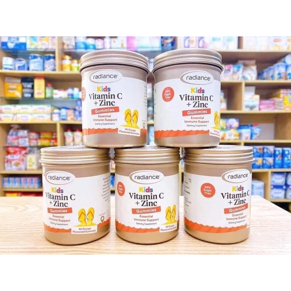Kẹo bổ sung Radiance Kids Vitamin C + Zinc Gummies 45V Shopee Việt Nam