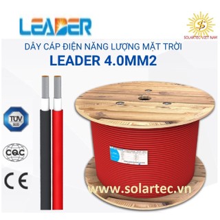 Dây điện năng lượng mặt trời 4.0mm2 hãng LEADER