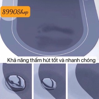 Thảm Lau Chân Siêu Thấm Nước Chống Trơn Trượt Dễ Dàng Vệ Sinh