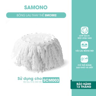 Bông lau thay thế BCT817 dùng cho bộ cây lau nhà cao cấp xoay 360 độ Bonbox BCT704