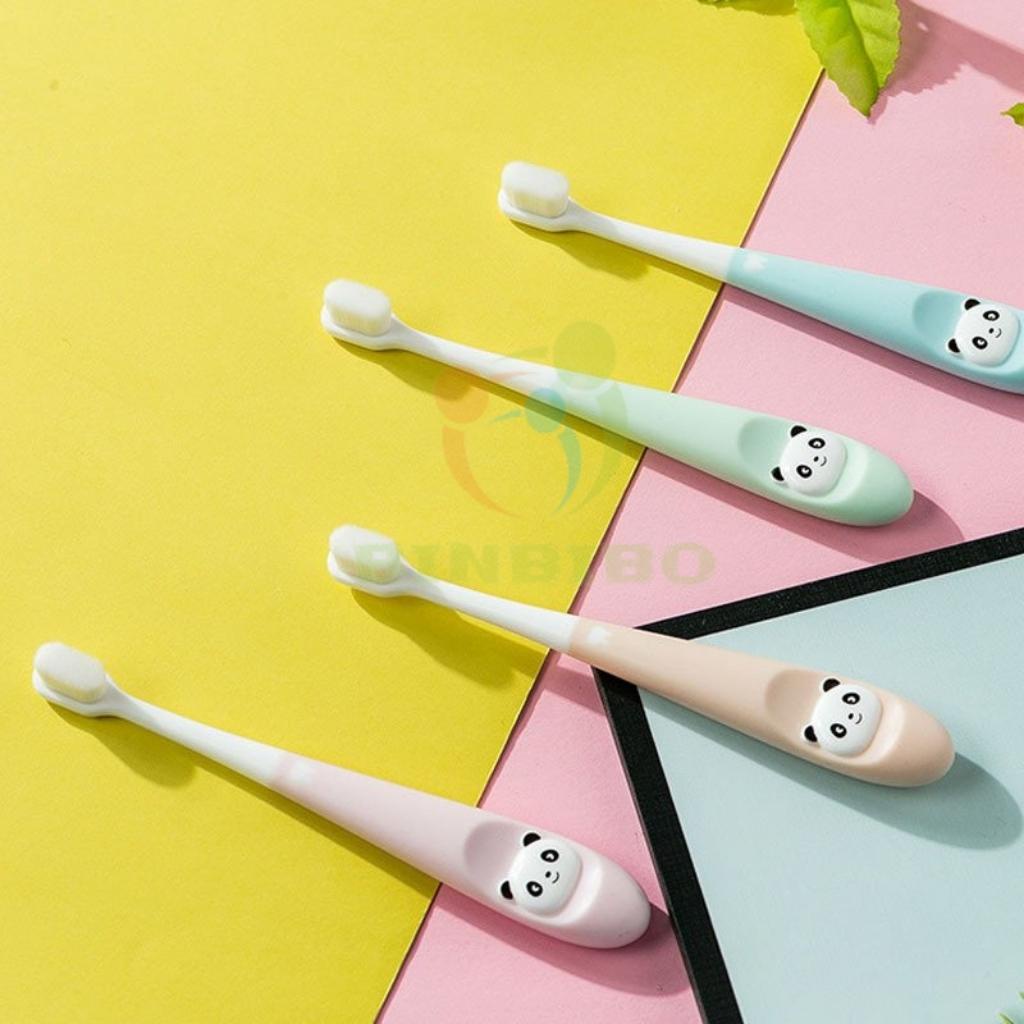 Bàn chải đánh răng cho bé với hàng vạn sợi lông siêu mềm - Binbibo