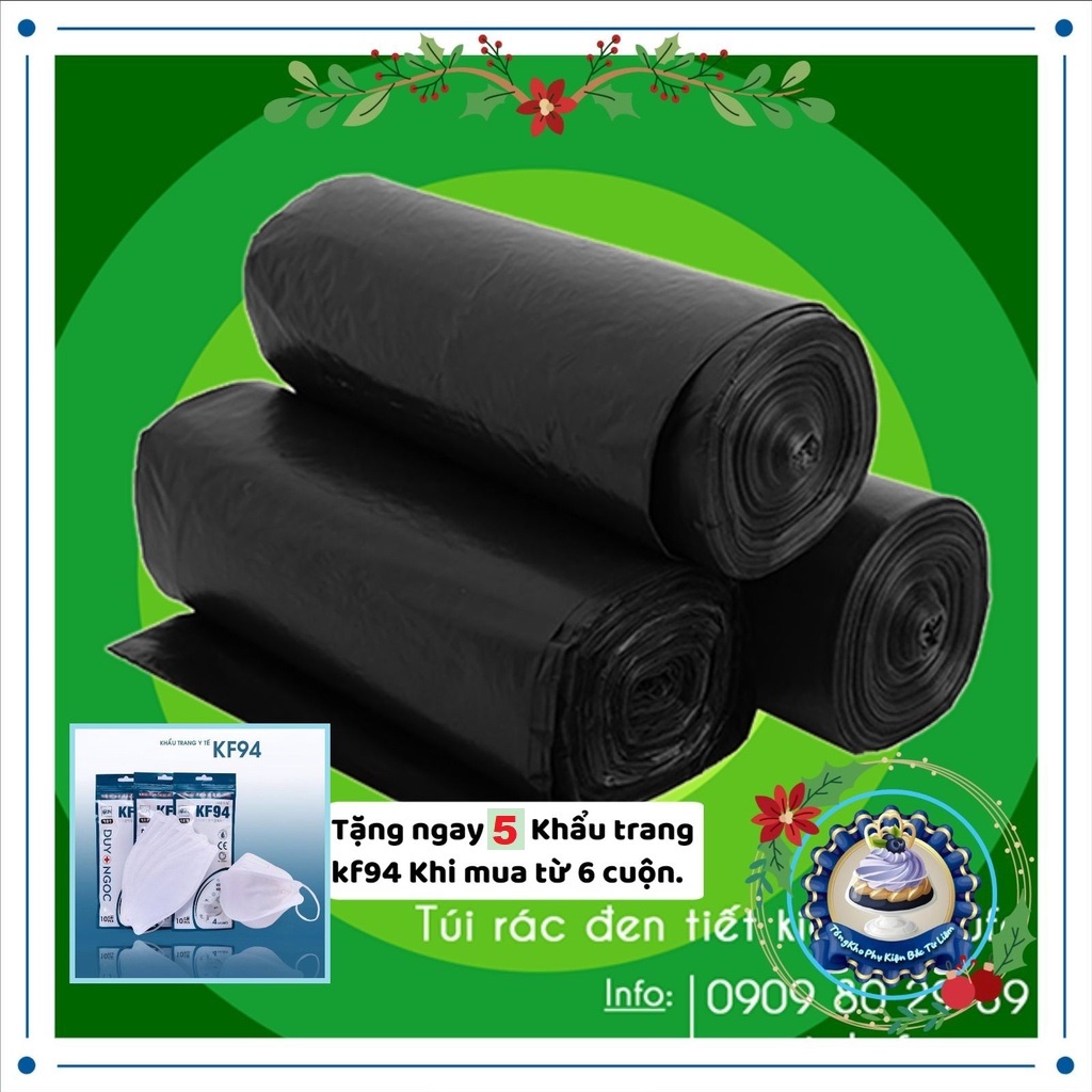 Túi Rác Tự Phân Hủy - Bao Rác Đen Nhiều Kích Thước Hiệu Tahufa | Shopee ...
