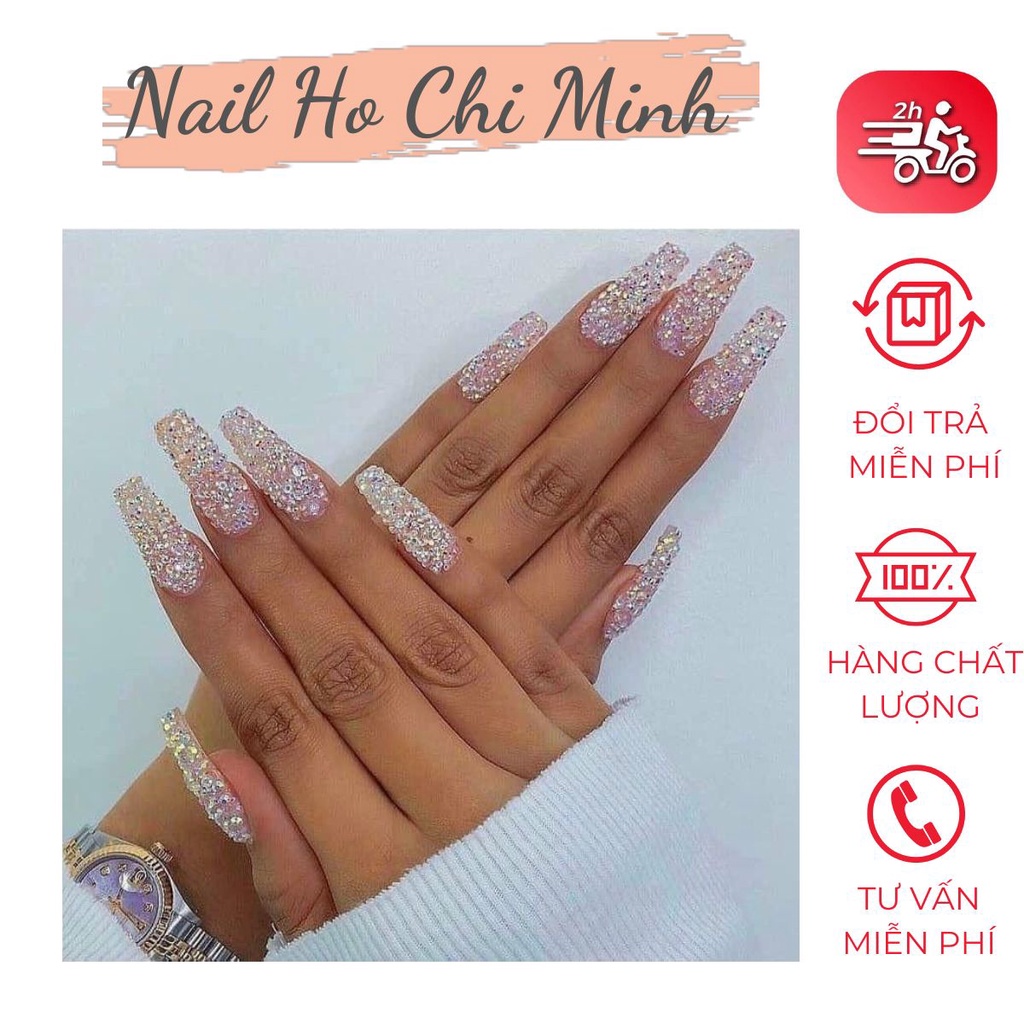 Đá rắc nail - đá rắc loại sáng cao cấp trang trí móng tay