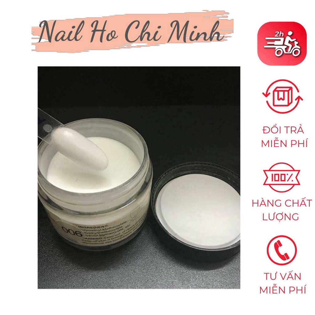 [Hũ lớn 50g] Bột nhúng KDS chính hãng có 3 màu: trắng trong, trắng, hồng có lẻ từng hũ