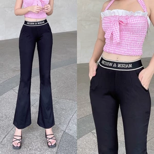 Quần umi nữ ống loe tôn dáng, đai bản to chất co dãn dày dặn thoải mái, thời trang CHIDO chuyên sỉ có sẵn SLL 2851867