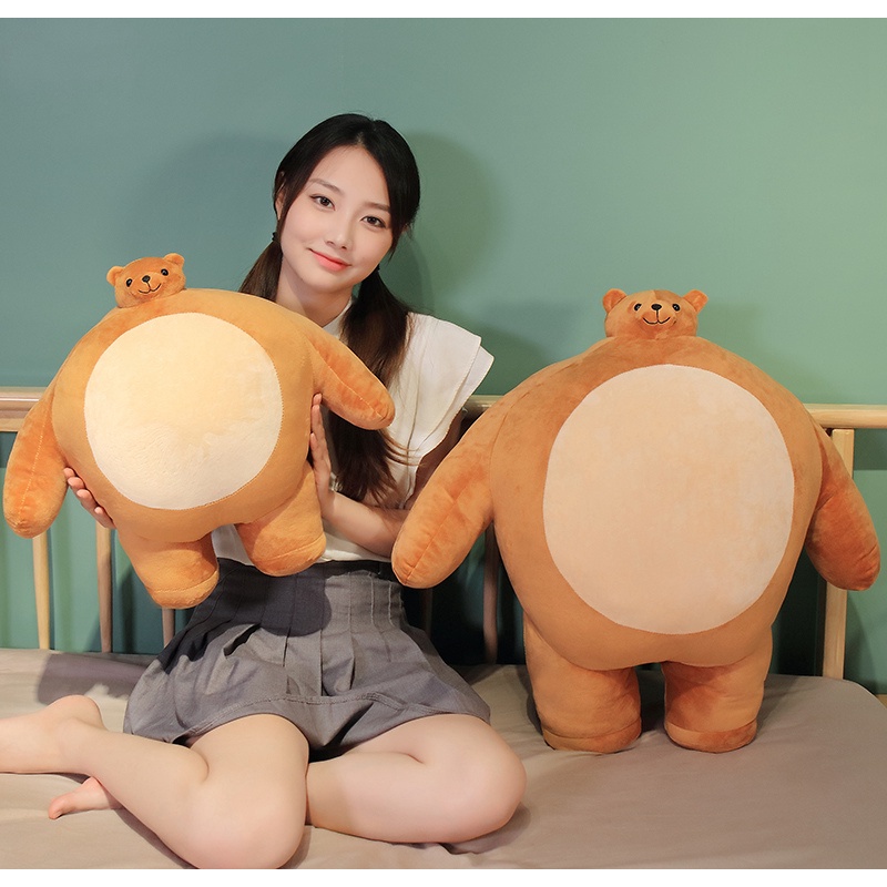 Rytanda Gối Bông Hình Chú Gấu Đầu Nhỏ Dễ Thương Dùng Làm Quà Tặng Sinh Nhật Ngày Valentine