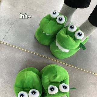 (Sẵn sz 40) Dép bông cá sấu mở miệng cute