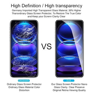 Kính Cường Lực Cho Redmi Note 14 13 12 Pro Plus 12Pro + 12Turbo 12S Note14 Note13Pro Note15 4G 5G 9H Phim Điện Thoại Mặt Trước Trong Suốt Phim Bảo Vệ Màn Hình Camera Mặt Sau Ống Kính Bảo Vệ Phim Kính Bảo Vệ