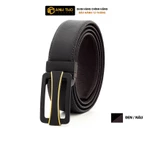 Thắt lưng da bò khóa xoay MIB35-2M02 | Anh Tho Leather — ảnh 1