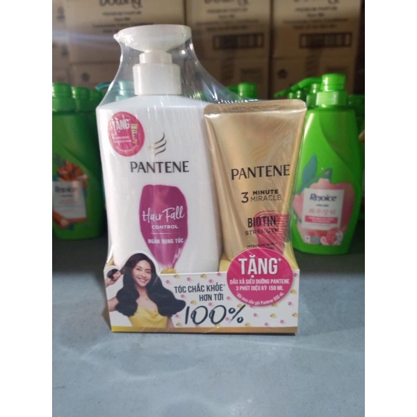 Dầu Gội Pantene Ngăn Rụng Tóc Chai 650gr tặng