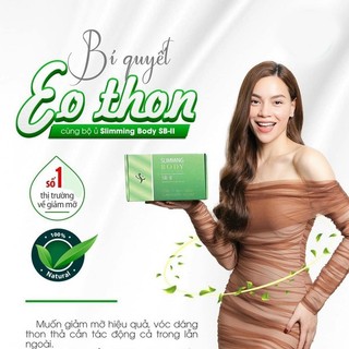 Bộ đai ủ nóng Slimming Body 2 SLIMMING BODY cải tiến ủ nóng tan mỡ giảm mỡ (Tặng kèm đai nịt bụng)