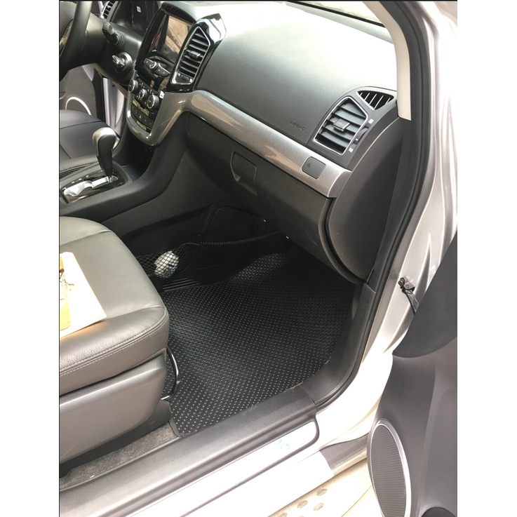 Thảm lót ô tô KATA cho xe Chevrolet Captiva (2006 - 2018) - Khít với sàn, Chống trơn, Không mùi, Không ẩm mốc