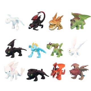 To Train Your Dragon Dragon Dragon Mini Hình Bộ Sưu Tập Và Di Chuyển Được Với Bộ Đồ
