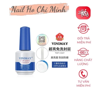 Top Coat Vinimay chính hãng - top phủ bóng chuyên dụng cho dân làm móng