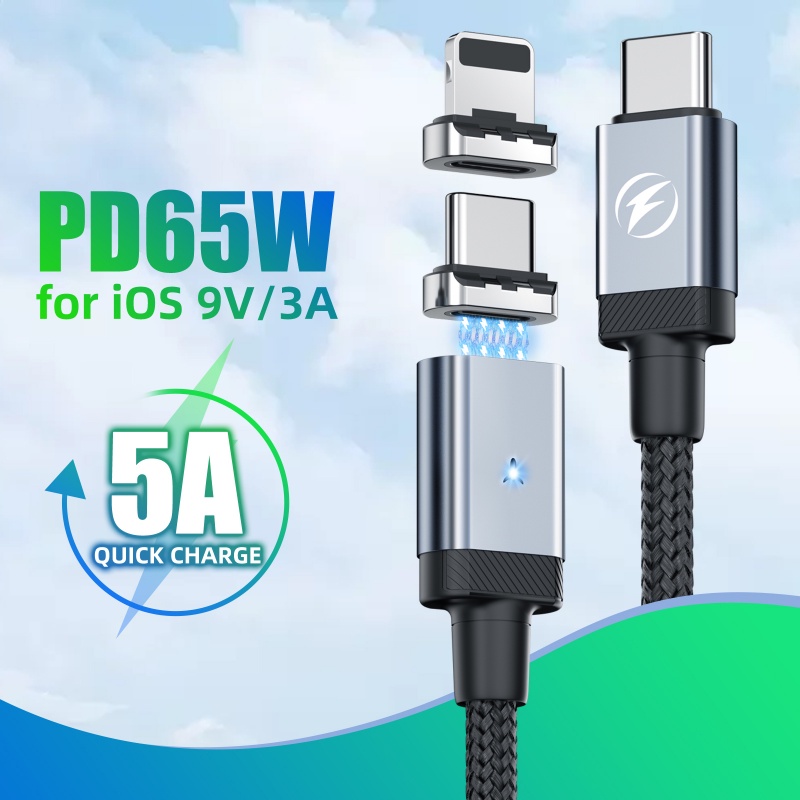 Ảnh Cáp sạc nhanh HDOORLINK PD 65W 27W USB Type C sang cổng cắm USB cho điện thoại Samsung 2