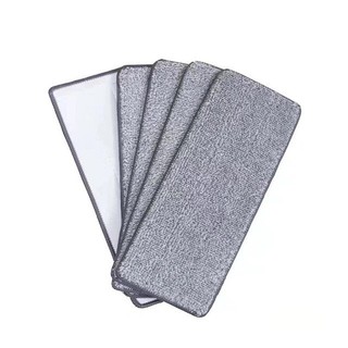 Miếng lau nhà thay thế cây lau tự vắt hình chữ nhật có 2 đầu gài,Bông lau nhà tự vắt