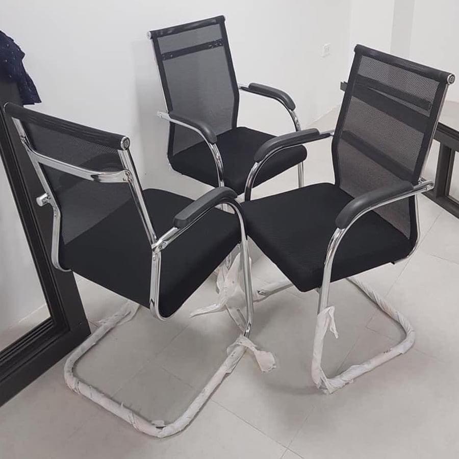 Ghế văn phòng chân chữ U lưng trung - 4009C