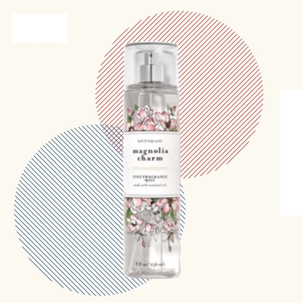 body mist Xịt thơm toàn thân Magnolia Charm 236ml sang trọng, nhẹ nhàng