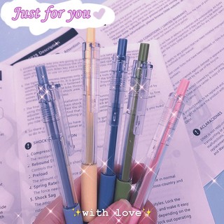 2Pens+10 Refills Bút Bi Mực Đen Ngòi 0.5Mm Thay Thế Cho Văn Phòng / Trường Học