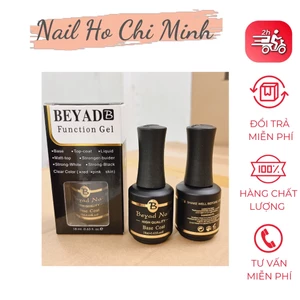 Beyad base top chính hãng - sơn gel liên kết và top phủ rất bền và bóng 18ml