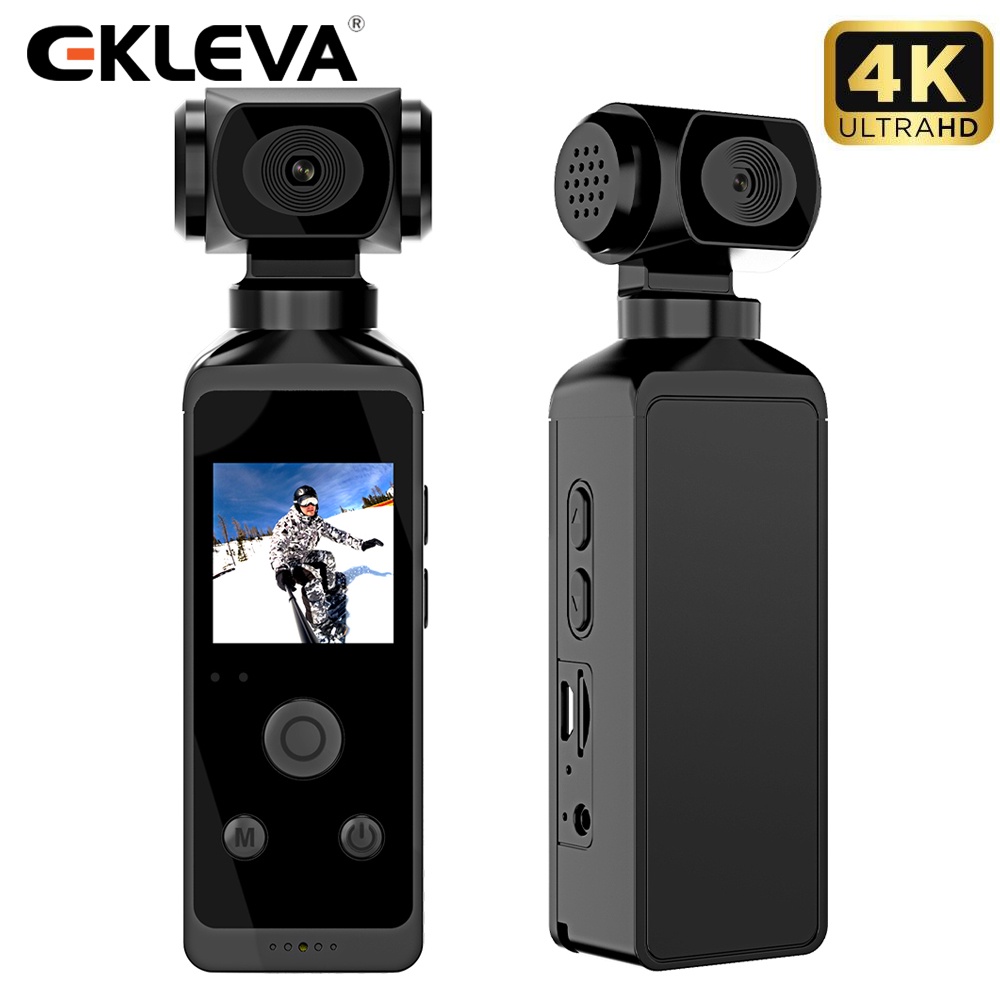 Đánh Giá Camera Hành Động EKLEVA 4K Pocket Cam: Quay Phim Thể Thao, Xoay 270°, Chống Nước