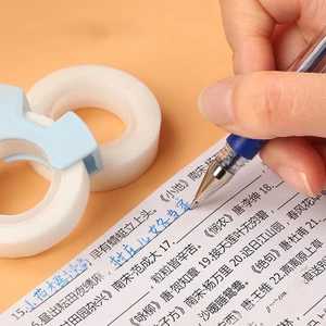 Bộ 2 cuộn băng dính ghi chú Dé lì trong suốt No.30122